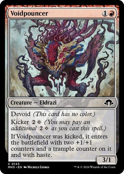 2024 Magic: The Gathering: Modern Horizons 3 (MH3) - Voidpouncer (#143, Common)