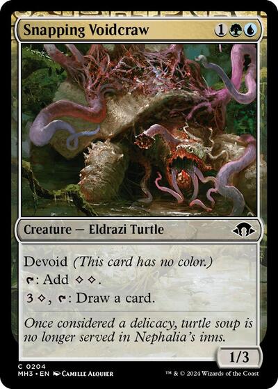 2024 Magic: The Gathering: Modern Horizons 3 (MH3) - Snapping Voidcraw (#204, Common)