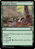 2024 Magic: The Gathering: Commander: Modern Horizons 3 (M3C) - Tranquil Thicket (#398, Common) (, Near Mint)
