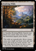 2024 Magic: The Gathering: Commander: Modern Horizons 3 (M3C) - Evolving Wilds (#340, Common) (, Near Mint)