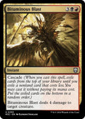 2024 Magic: The Gathering: Commander: Modern Horizons 3 (M3C) - Bituminous Blast (#255, Uncommon) (, Near Mint)