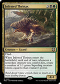 2024 Magic: The Gathering: Commander: Modern Horizons 3 (M3C) - Infested Thrinax (#126, Rare) (, Near Mint)