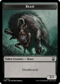 2024 Magic: The Gathering: Commander: Modern Horizons 3 (M3C) - Beast 0010 Shapeshifter 0008 Double Sided Token (#10 // 8, T) (, Near Mint)