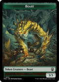 2024 Magic: The Gathering: Commander: Modern Horizons 3 (M3C) - Beast 0015 Insect 0025 Double Sided Token (#15 // 25, T) (, Near Mint)