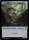 2024 Magic: The Gathering: Commander: Modern Horizons 3 (M3C) - Construct Myr Double Sided Token (#24 // 25, T) (, Near Mint)