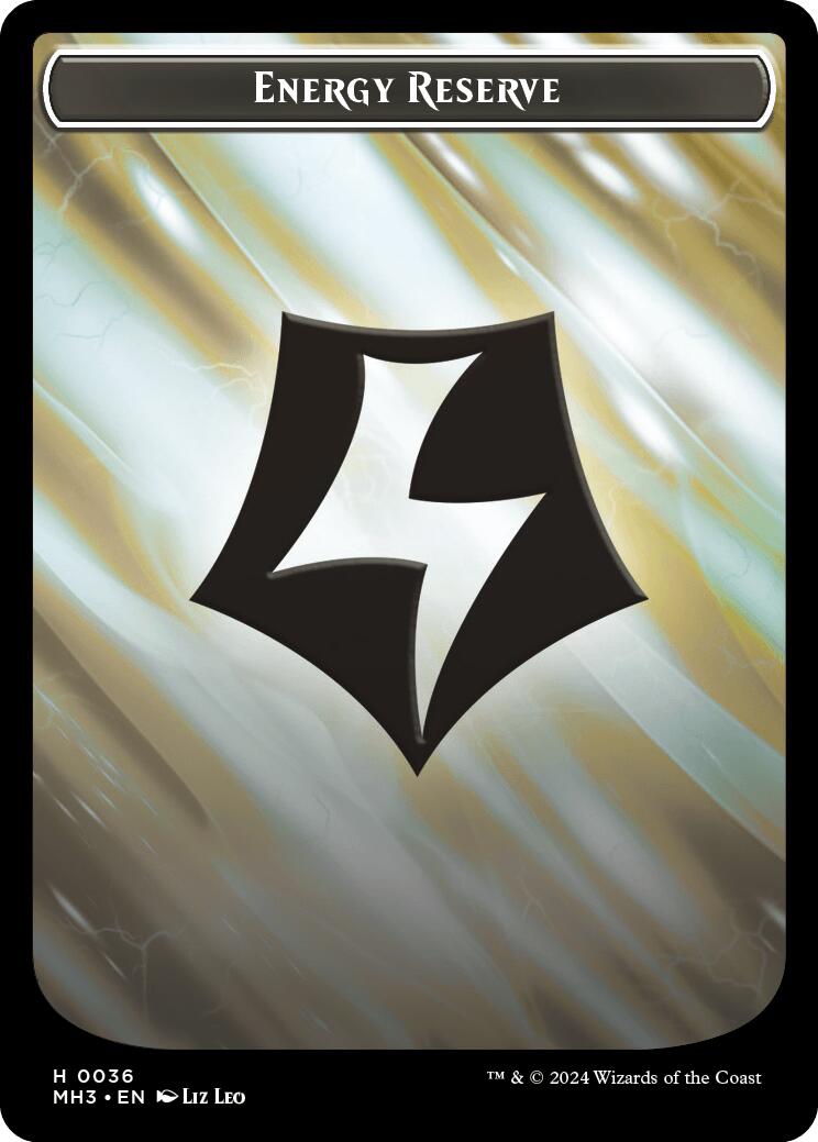 Energy Reserve Servo Double Sided Token