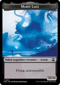 2024 Magic: The Gathering: Commander: Modern Horizons 3 (M3C) - Marit Lage Sand Warrior Double Sided Token (#11 // 23, T) (, Near Mint)