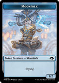 2024 Magic: The Gathering: Modern Horizons 3 (MH3) - Moonfolk Token (#12, T) (, Near Mint)