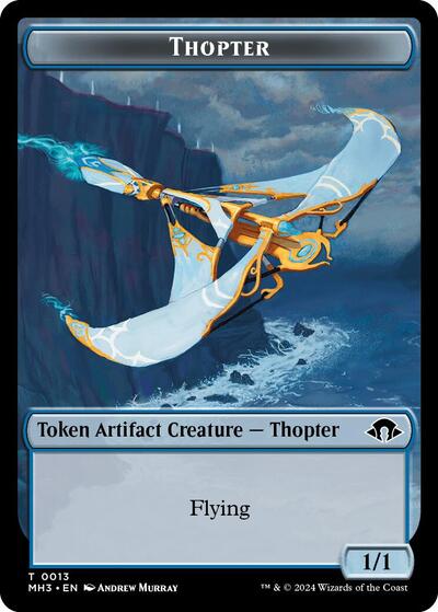 2024 Magic: The Gathering: Modern Horizons 3 (MH3) - Thopter Token (#13, T) (, Near Mint)