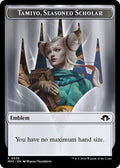 2024 Magic: The Gathering: Modern Horizons 3 (MH3) - Emblem Tamiyo Seasoned Scholar (#35, T) (, Near Mint)