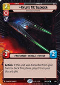 2024 Star Wars: Unlimited: Shadows of the Galaxy (SHD) - Kylos TIE Silencer Ruthlessly Efficient Hyperspace (#404, Legendary) (, Near Mint)