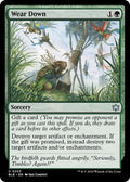 2024 Magic: The Gathering: Bloomburrow (BLB) - Wear Down (#203, Uncommon)