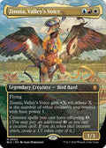 2024 Magic: The Gathering: Commander: Bloomburrow (BLC) - Zinnia Valleys Voice Borderless (#4, Mythic Rare) (Foil, Near Mint)
