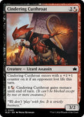 2024 Magic: The Gathering: Bloomburrow (BLB) - Cindering Cutthroat (#208, Common)