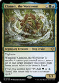 2024 Magic: The Gathering: Bloomburrow (BLB) Japanese - Clement the Worrywort (#209, Rare) (, Near Mint)