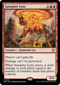 2024 Magic: The Gathering: Bloomburrow (BLB) Japanese - Sunspine Lynx (#155, Rare) (, Near Mint)