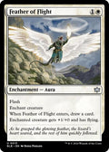 2024 Magic: The Gathering: Bloomburrow (BLB) Japanese - Feather of Flight (#13, Uncommon) (, Near Mint)
