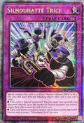 2024 YuGiOh: The Infinite Forbidden (INFO) - Silhouhatte Trick Quarter Century Secret Rare (#INFO-EN079, Quarter Century Secret Rare) (1st Edition, Near Mint)