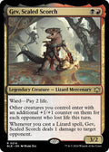 2024 Magic: The Gathering: Bloomburrow (BLB) - Gev Scaled Scorch (#214, Rare) (, Near Mint)