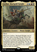 2024 Magic: The Gathering: Commander: Bloomburrow (BLC) - Arthur Marigold Knight (#5, Mythic Rare) (Foil, Near Mint)
