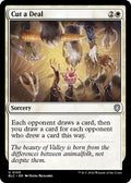 2024 Magic: The Gathering: Commander: Bloomburrow (BLC) - Cut a Deal (#105, Uncommon) (, Near Mint)