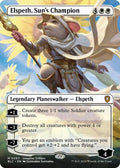 2024 Magic: The Gathering: Commander: Bloomburrow (BLC) - Elspeth Suns Champion Borderless (#97, Mythic Rare) (Foil, Near Mint)