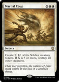 2024 Magic: The Gathering: Commander: Bloomburrow (BLC) - Martial Coup (#146, Rare) (, Near Mint)