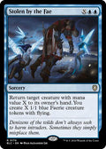 2024 Magic: The Gathering: Commander: Bloomburrow (BLC) - Stolen by the Fae (#176, Rare) (, Near Mint)