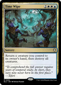 2024 Magic: The Gathering: Commander: Bloomburrow (BLC) - Time Wipe (#262, Rare) (, Near Mint)