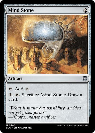 2024 Magic: The Gathering: Commander: Bloomburrow (BLC) - Mind Stone (#280, Uncommon) (, Near Mint)