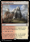 2024 Magic: The Gathering: Commander: Bloomburrow (BLC) - Clifftop Retreat (#300, Rare) (, Near Mint)