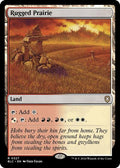 2024 Magic: The Gathering: Commander: Bloomburrow (BLC) - Rugged Prairie (#327, Rare) (, Near Mint)