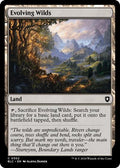 2024 Magic: The Gathering: Commander: Bloomburrow (BLC) - Evolving Wilds (#302, Common) (, Near Mint)