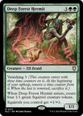 2024 Magic: The Gathering: Commander: Bloomburrow (BLC) - Deep Forest Hermit (#213, Rare) (, Near Mint)