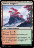 2024 Magic: The Gathering: Commander: Bloomburrow (BLC) - Wooded Ridgeline (#353, Common) (, Near Mint)
