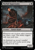 2024 Magic: The Gathering: Commander: Bloomburrow (BLC) - Morbid Opportunist (#183, Uncommon) (, Near Mint)