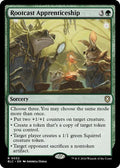2024 Magic: The Gathering: Commander: Bloomburrow (BLC) - Rootcast Apprenticeship (#32, Rare) (, Near Mint)