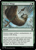 2024 Magic: The Gathering: Commander: Bloomburrow (BLC) - Broken Wings (#208, Common) (, Near Mint)
