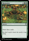 2024 Magic: The Gathering: Commander: Bloomburrow (BLC) - Harmonize (#120, Uncommon) (, Near Mint)
