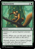 2024 Magic: The Gathering: Commander: Bloomburrow (BLC) - Chatterstorm (#210, Common) (, Near Mint)