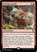 2024 Magic: The Gathering: Commander: Bloomburrow (BLC) - Echoing Assault (#24, Rare) (, Near Mint)