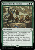 2024 Magic: The Gathering: Commander: Bloomburrow (BLC) - Thickest in the Thicket (#34, Rare) (, Near Mint)