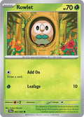 2024 Pokemon: SV: Shrouded Fable (SFA) - Rowlet (#003/064, Common) (, Near Mint)