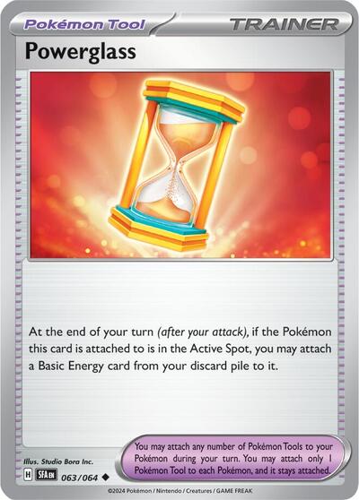 2024 Pokemon: SV: Shrouded Fable (SFA) - Powerglass 063 064 (#063/064, Uncommon) (, Near Mint)