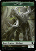 2024 Magic: The Gathering: Commander: Bloomburrow (BLC) - Elephant Squid Double Sided Token (#27 // 17, T) (, Near Mint)