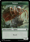 2024 Magic: The Gathering: Commander: Bloomburrow (BLC) - Spider Blood Double Sided Token (#31 // 36, T) (, Near Mint)
