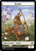 2024 Magic: The Gathering: Bloomburrow (BLB) - Rabbit Token (#3, T)