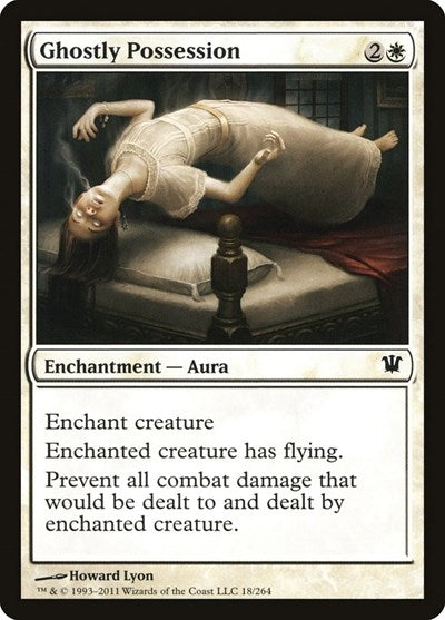 2011 Magic: The Gathering: Innistrad (ISD) - Ghostly Possession (#18, Common) (, Near Mint)