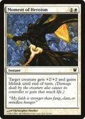 2011 Magic: The Gathering: Innistrad (ISD) - Moment of Heroism (#24, Common) (, Near Mint)