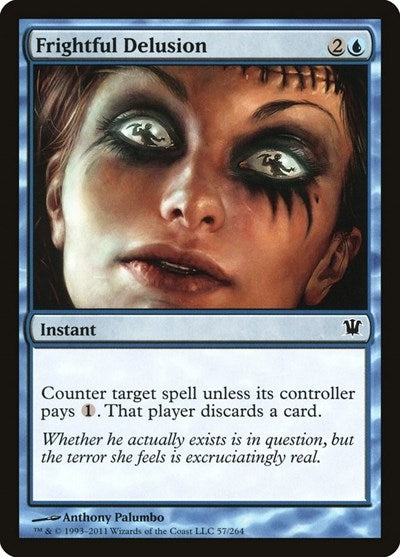 2011 Magic: The Gathering: Innistrad (ISD) - Frightful Delusion (#57, Common) (, Near Mint)